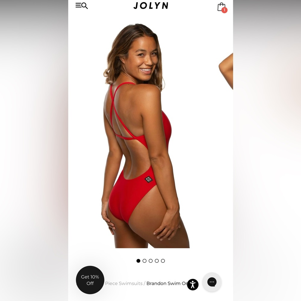 JOLYN “Brandon” onesie activewear swimsuit